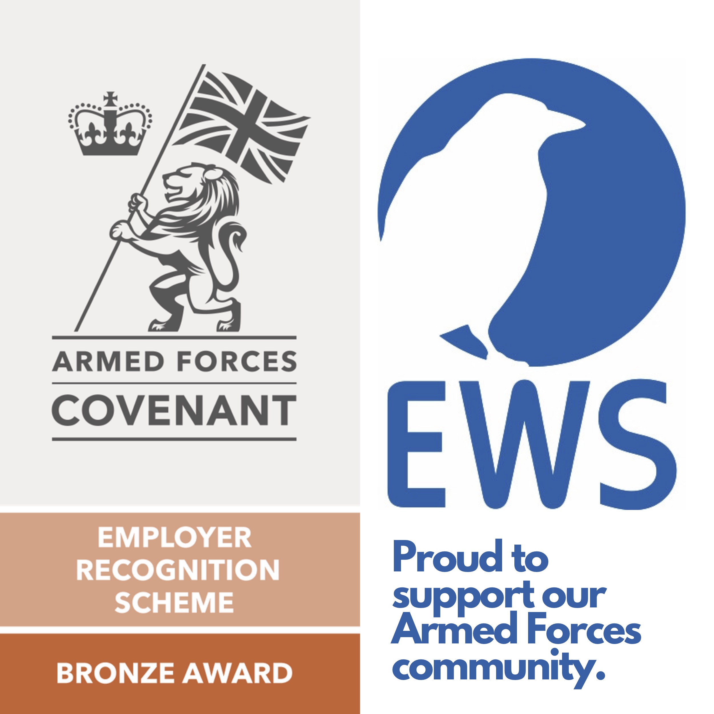 EWS receives Armed Forces Covenant Bronze Award EWS
