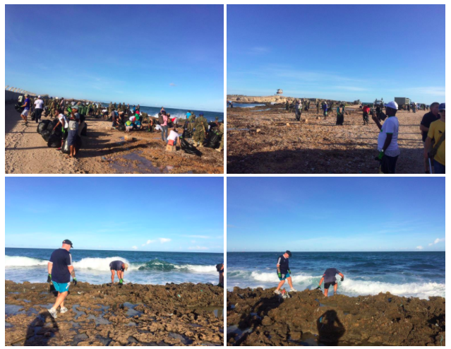 EWS FSRs join UNSOM beach clean-up in Mogadishu, Somalia