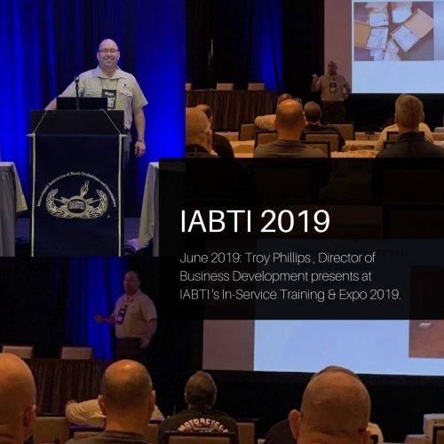 Troy Phillips from EWS presents at IABTI 2019