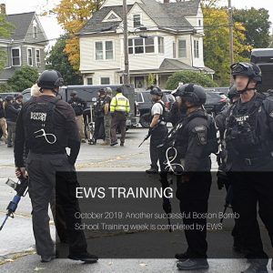 EWS Training - Boston Bomb Squad Oct 2019