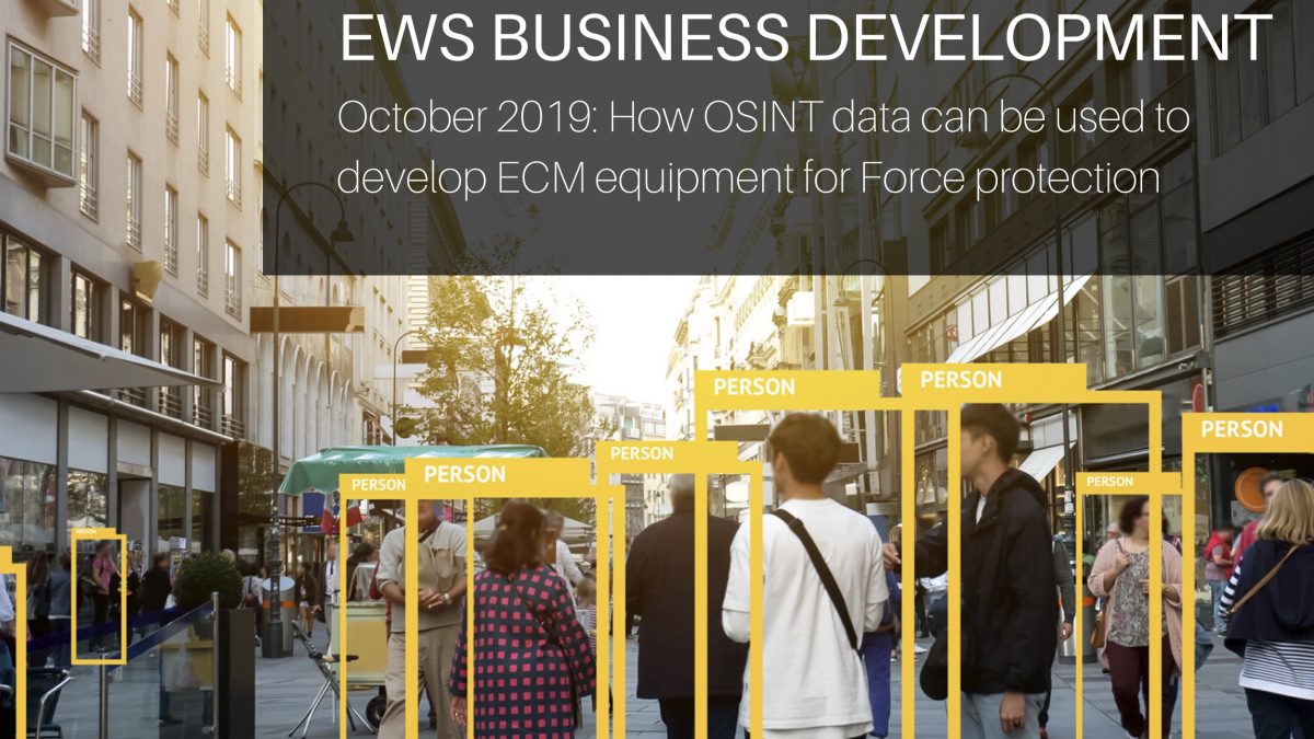 how OSINT data is used to develop ECM equipment