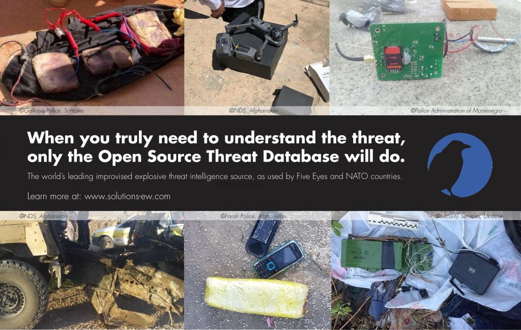 EWS explains the role open-source intelligence plays in defeating improvised threats