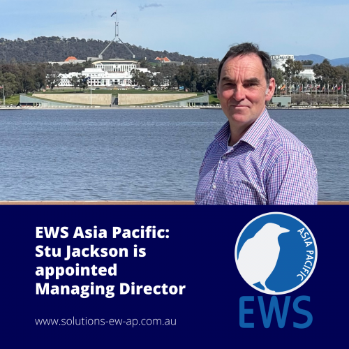 Stu Jackson has been appointed MD of EWS Asia Pacific based in Canberra, Australia