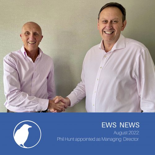 Phil Hunt has been appointed Managing Director of EWS