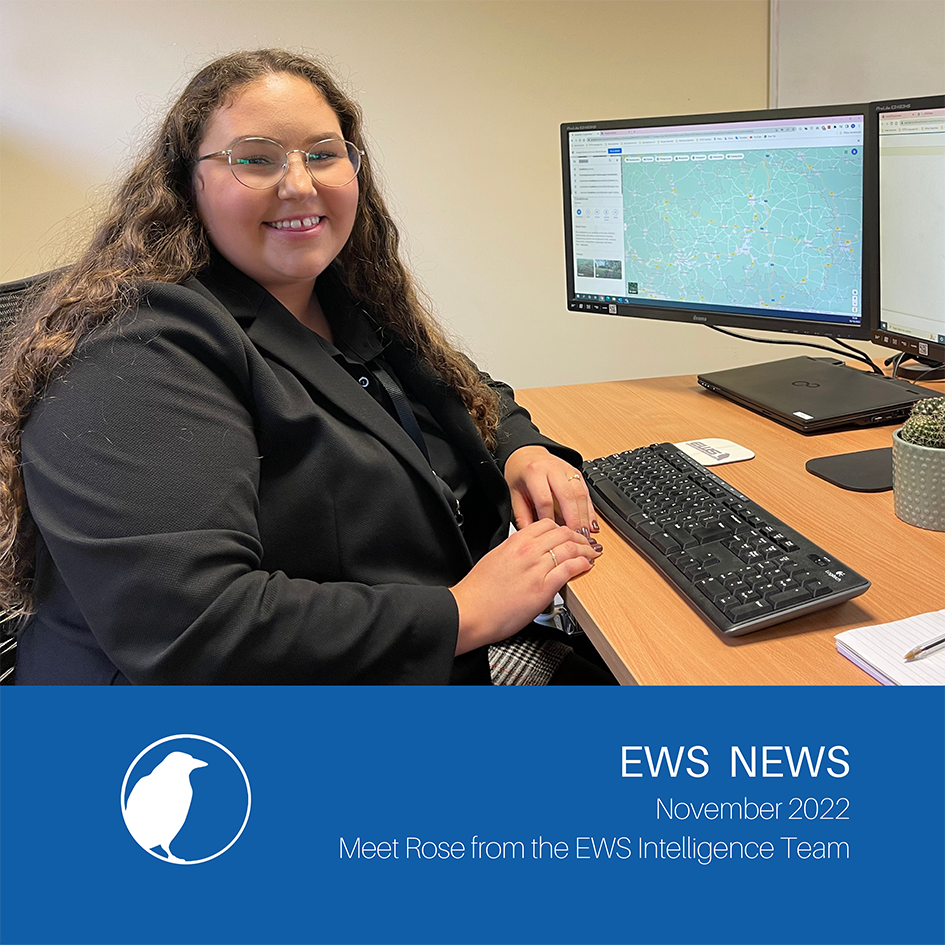 Rose Smithard is a Data Analyst working on the Intelligence Team at EWS