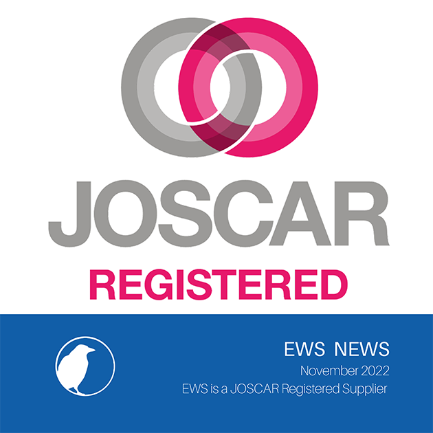 EWS is a JOSCAR Registered Supplier