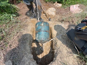 Command wire IED found in Thailand, April 2023, OSTD, EWS