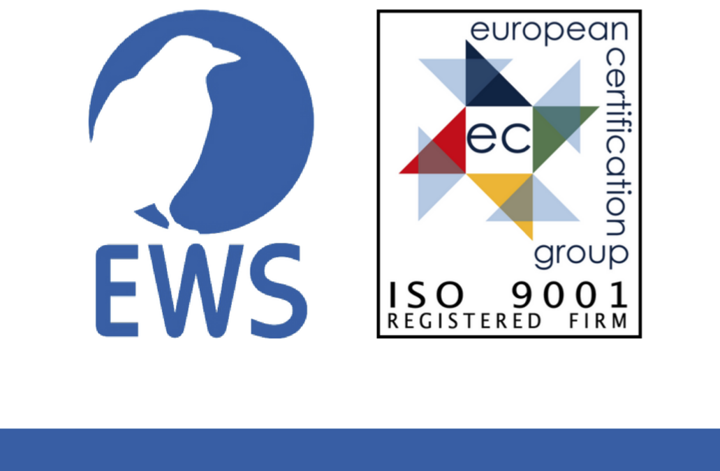 EWS holds an ISO 9001:2015 certification