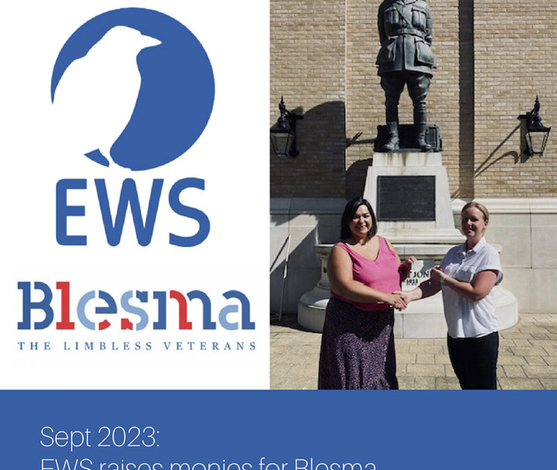 EWS raises money for Blesma