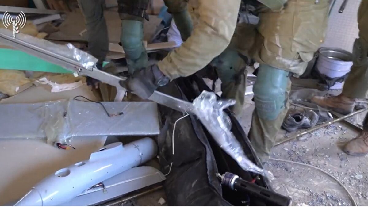 UAV warehouse discovered in Gaza Strip OverSite OSINT EWS