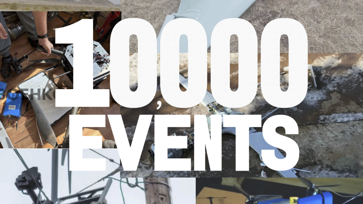 10000 events recorded on OverSite